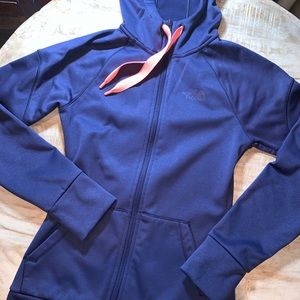 North Face zip up hoodie, women’s XS, EUC!
